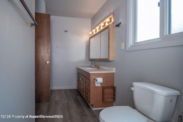 750 Breeze St, Craig, CO 81625 - bathroom featuring vanity and wood finished floors