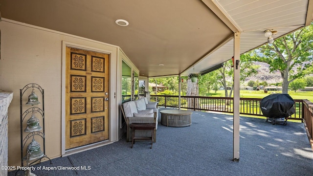 541 20 1/2 Rd, Grand Junction, CO 81507 - porch with area for grilling