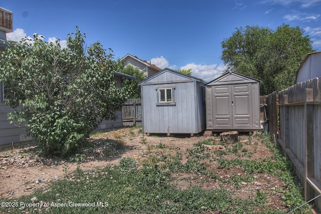 2340 Ute Ave, Rifle, CO 81650 - view of shed with a fenced backyard