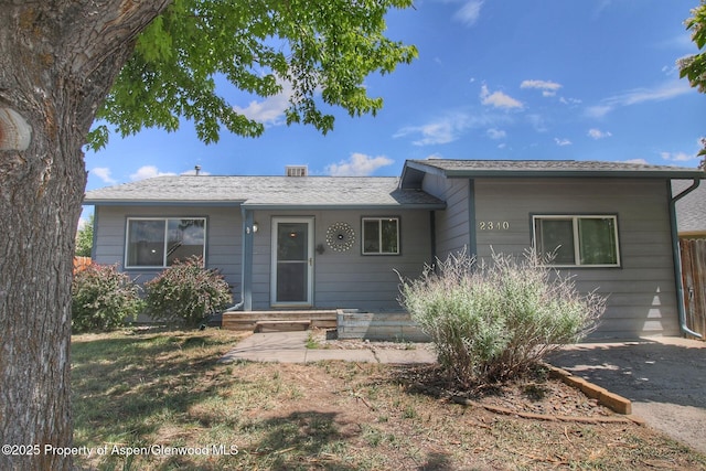 2340 Ute Ave, Rifle, CO 81650 - view of ranch-style home