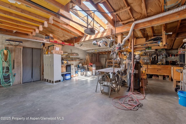 565 Sandrock Dr, Craig, CO 81625 - basement featuring a workshop area
