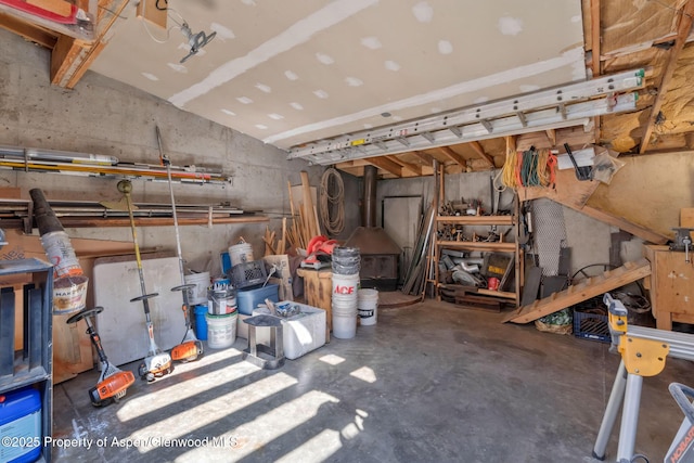565 Sandrock Dr, Craig, CO 81625 - below grade area featuring a workshop area