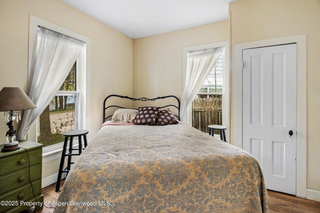 824 Lincoln Ave, Glenwood Springs, CO 81601 - bedroom featuring wood finished floors and baseboards