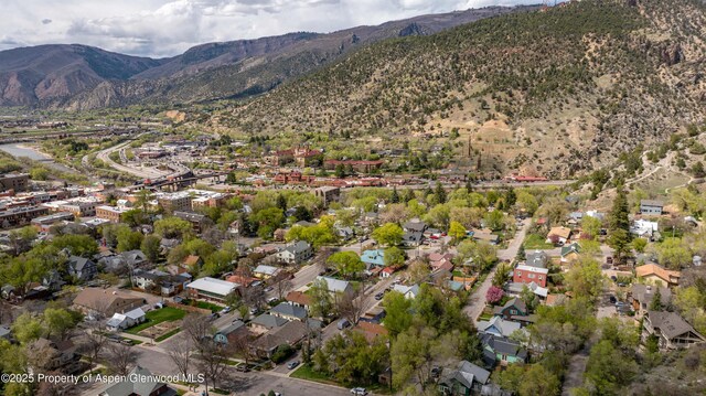 824 Lincoln Ave, Glenwood Springs, CO 81601 - drone / aerial view with a mountain view