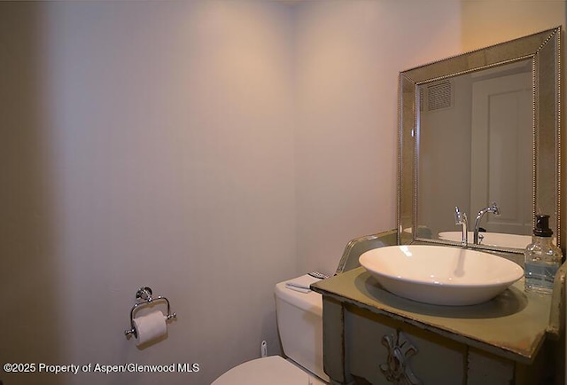 800 E Hopkins Ave Unit A-1, Aspen, CO 81611 - half bath with toilet and vanity