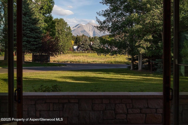 115 Sundance Trl, Carbondale, CO 81623 - view of property's community featuring a mountain view and a lawn
