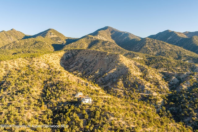 view of mountain feature