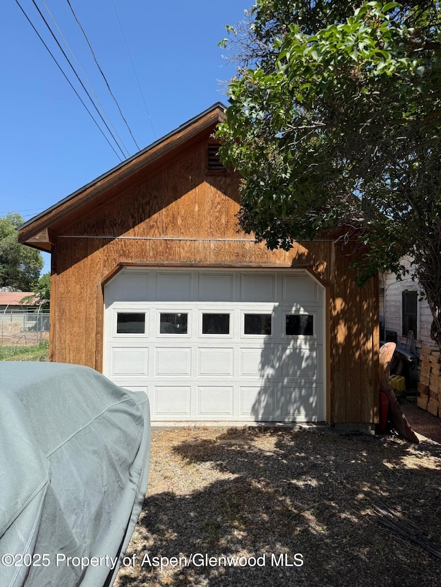 110 N 5th St, Silt, CO 81652 - view of garage