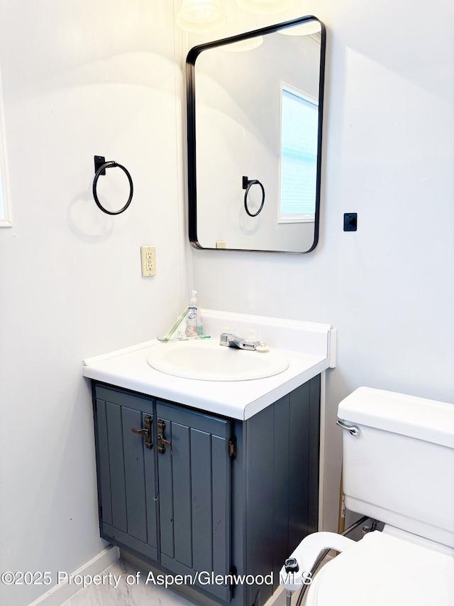 22 W Silver Bell Pl, Parachute, CO 81635 - half bath featuring vanity and toilet