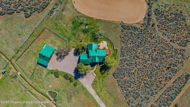 3 Red Wing Ln, Carbondale, CO 81623 - drone / aerial view with a rural view