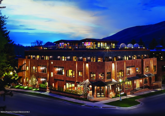 411 S Monarch St Unit H8, Aspen, CO 81611 - view of property with a mountain view