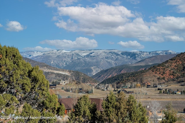 view of mountain feature