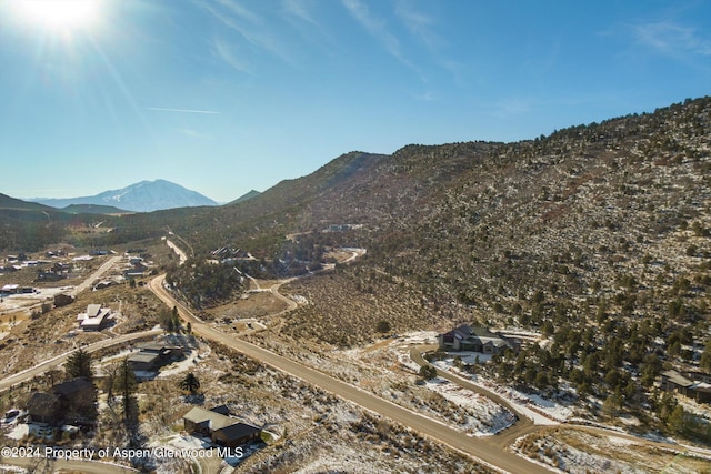 view of mountain feature