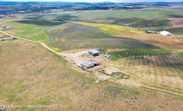 1300 Johnson Way, Craig, CO 81625 - aerial overview of property's location with rural landscape