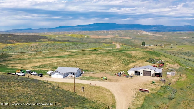 1300 Johnson Way, Craig, CO 81625 - aerial view of sparsely populated area with mountains