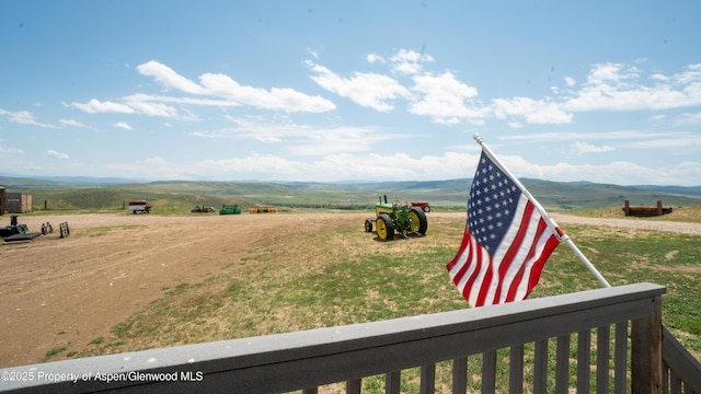 1300 Johnson Way, Craig, CO 81625 - view of yard with a view of countryside and a mountain view