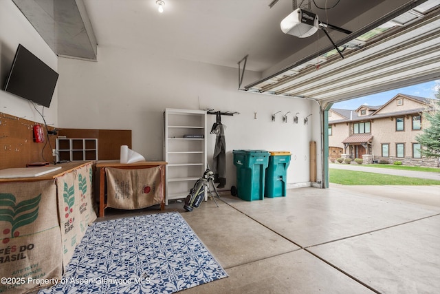 121 Ranch Creek Ln, Carbondale, CO 81623 - garage with a garage door opener