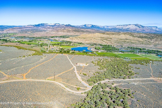4472 V 5/10 Rd, De Beque, CO 81630 - bird's eye view of a water and mountain view
