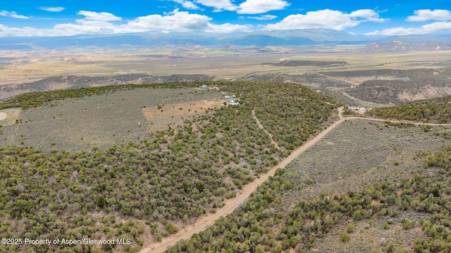 2051 Grass Mesa Rd, Rifle, CO 81650 - overview of rural landscape featuring a mountain backdrop