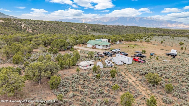 2051 Grass Mesa Rd, Rifle, CO 81650 - view of subject property featuring mountains and a forest