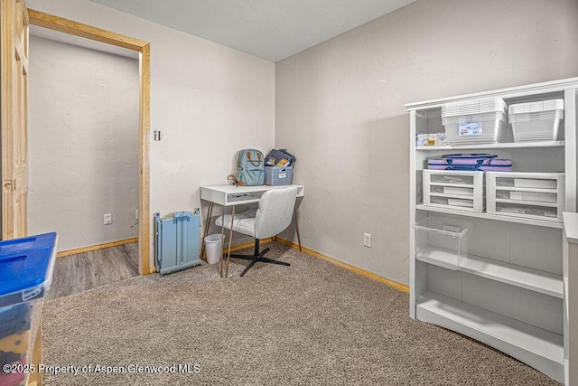 5904 County Road 31, Craig, CO 81625 - carpeted office space featuring baseboards