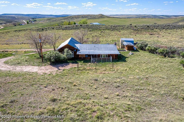 5904 County Road 31, Craig, CO 81625 - aerial view of sparsely populated area featuring mountains
