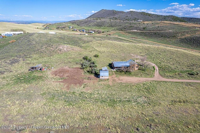 5904 County Road 31, Craig, CO 81625 - overview of rural landscape featuring a mountainous background