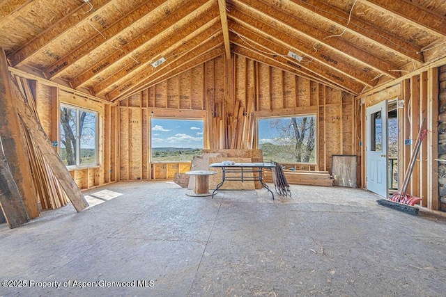5904 County Road 31, Craig, CO 81625 - misc room with vaulted ceiling