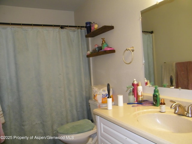 1558 E 12th St, Rifle, CO 81650 - bathroom with vanity and toilet