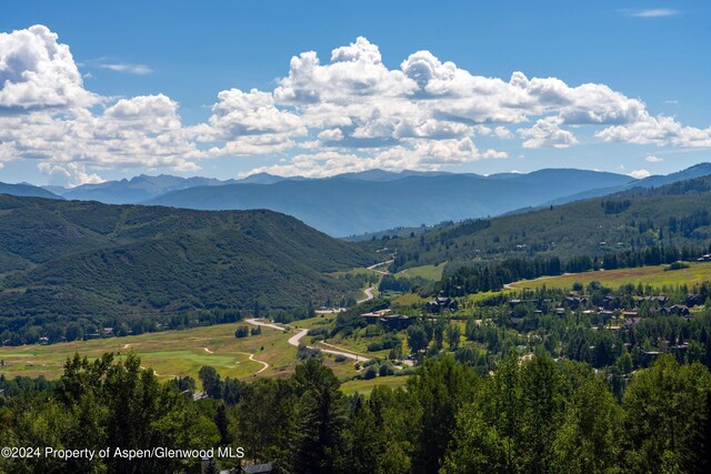 view of mountain feature