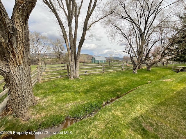 58590 Pe 3/10 Rd, Collbran, CO 81624 - view of yard featuring a view of rural / pastoral area