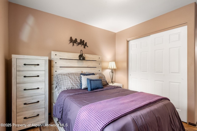 18 Angelica Cir, Parachute, CO 81635 - bedroom featuring a closet and wood finished floors
