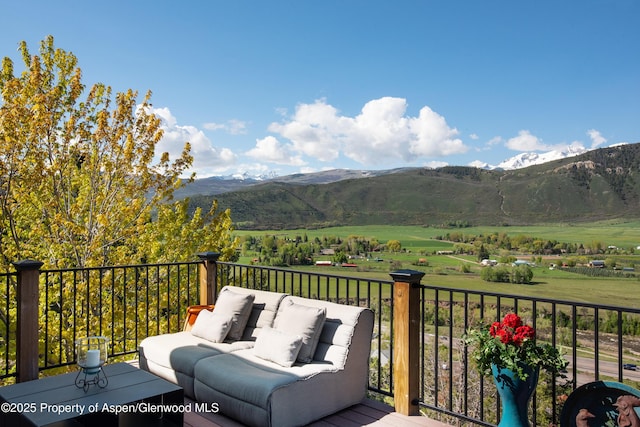 587 Hillcrest Dr, Basalt, CO 81621 - mountain view with rural landscape