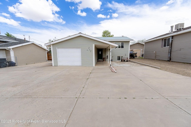 212 River Rd, Rangely, CO 81648 - view of front of house with cooling unit and driveway