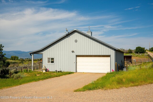 1459 County Road 102, Carbondale, CO 81623 - garage with a mountain view