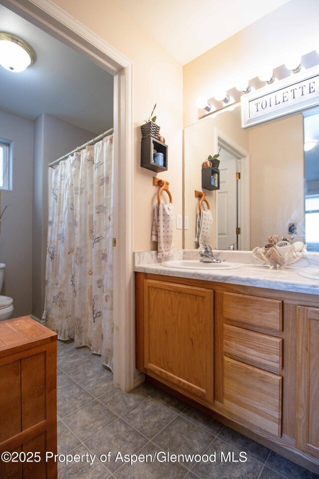 19 Angelica Cir, Parachute, CO 81635 - full bathroom with vanity and tile patterned flooring