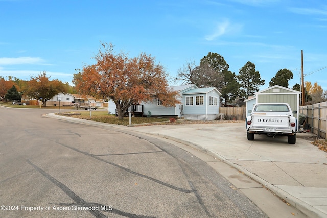 view of street