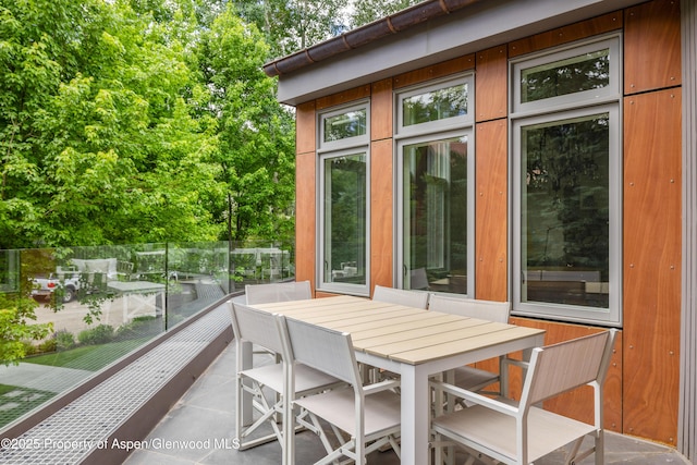 63 Smuggler Grove Rd, Aspen, CO 81611 - balcony featuring outdoor dining space