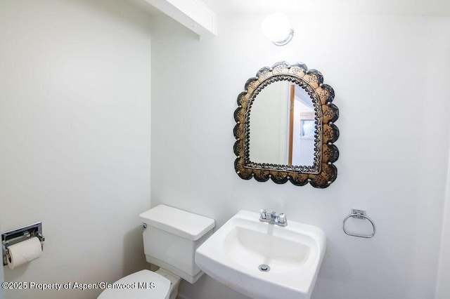1105 Bennett Ave, Glenwood Springs, CO 81601 - bathroom featuring a sink and toilet