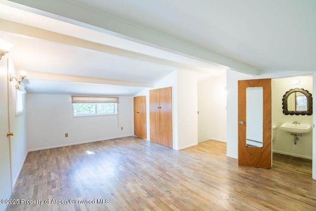 1105 Bennett Ave, Glenwood Springs, CO 81601 - spare room featuring wood finished floors and baseboards