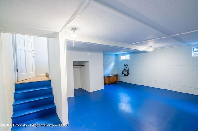 1105 Bennett Ave, Glenwood Springs, CO 81601 - basement featuring stairway