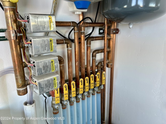 view of utility room