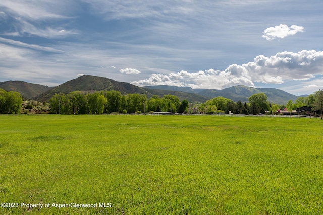 176 Letey Ln, Woody Creek, CO 81656 - mountain view featuring rural landscape and a pastoral area