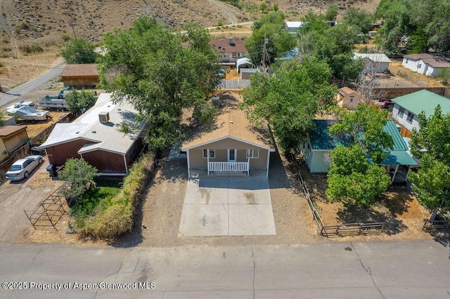 627 Lake St, Rangely, CO 81648 - view from above of property