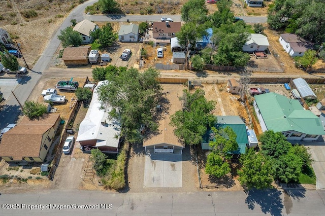 627 Lake St, Rangely, CO 81648 - aerial view of property and surrounding area with nearby suburban area