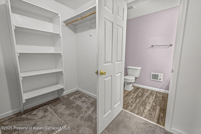 627 Lake St, Rangely, CO 81648 - walk in closet with carpet flooring