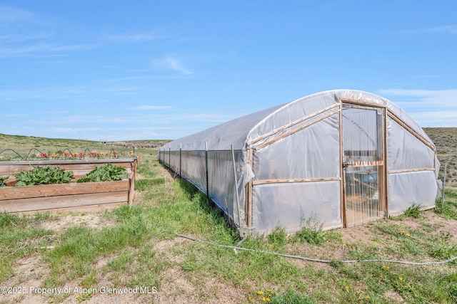1210 County Road 103, Craig, CO 81625 - view of greenhouse featuring a view of countryside