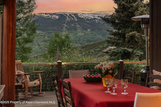 554 Sinclair Rd, Snowmass Village, CO 81615 - view of mountain background