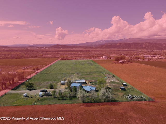 449 County Road 223, Rifle, CO 81650 - overview of rural landscape featuring a mountainous background