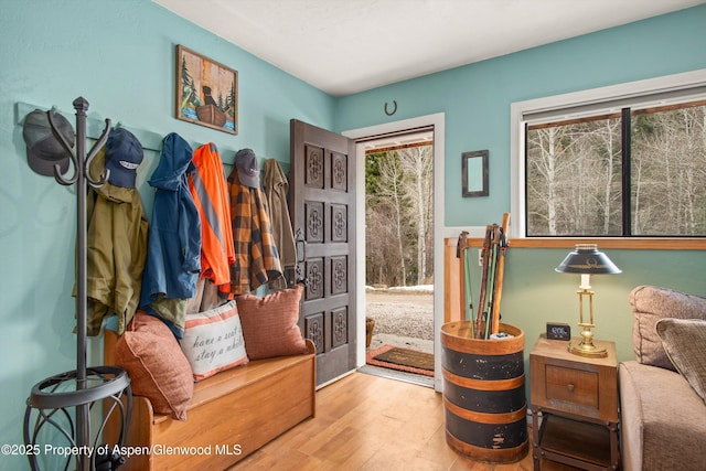131 Aspen St, Redstone, CO 81623 - living area featuring wood finished floors
